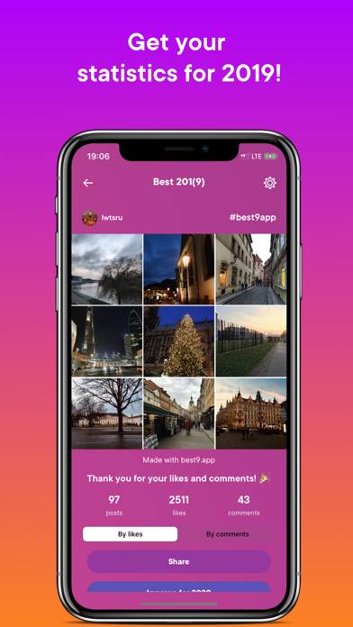 Best9.app Top nine photos year Captura de pantalla de la aplicación #2