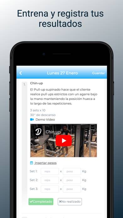 Corbacho Fitness Captura de pantalla de la aplicación #2