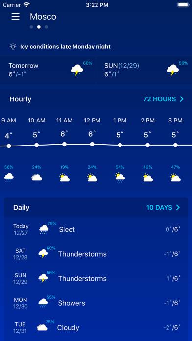 Weather - Accurate Weather App ekran görüntüsü