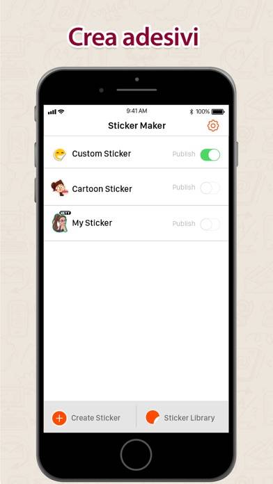 Sticker Maker plus Create Stickers Schermata dell'app #1