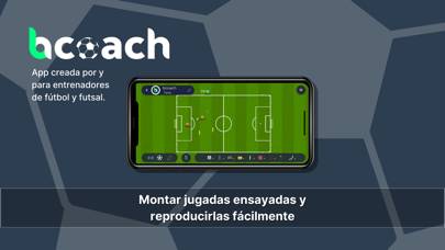 bcoach: Pizarra táctica fútbol captura de pantalla