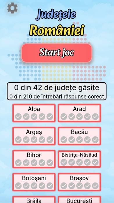 Judetele Romaniei Pro schermata del gioco
