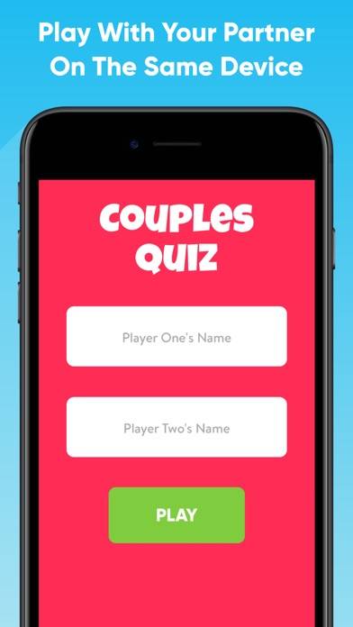 Couples Quiz Relationship Game App screenshot #1