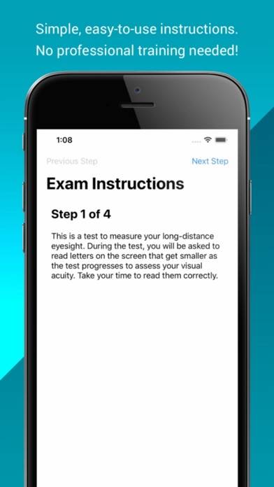 OcularCheck: Acuity Exam App skärmdump