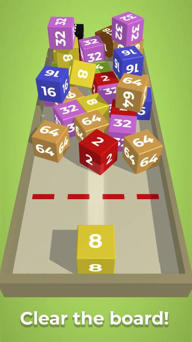 Chain Cube: 2048 3D Merge Game Schermata dell'app #5