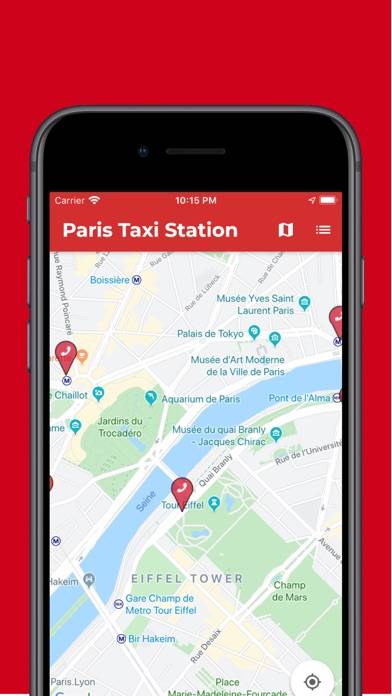 Paris Taxi Station App screenshot #1