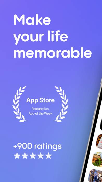 Memorizer: movies books places App screenshot #1
