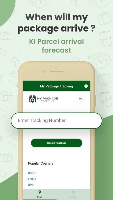 My Package Tracking App screenshot #2