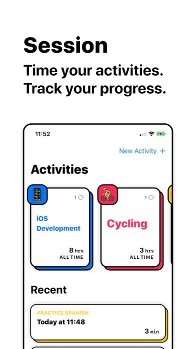 Session – Activity Timer App screenshot #1