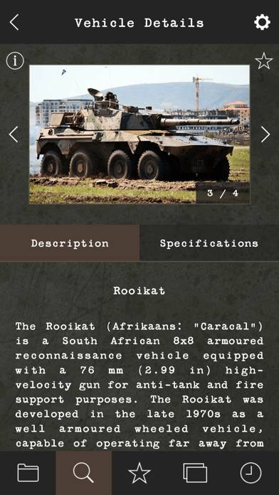Modern Military Vehicles App screenshot #2