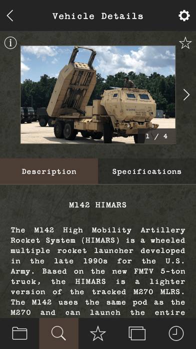 Modern Military Vehicles App screenshot #3