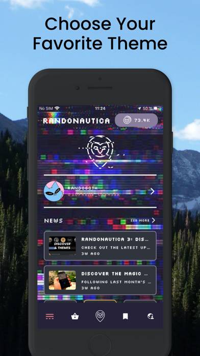 Randonautica App skärmdump #5
