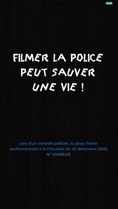 Urgence Violences Policières App screenshot #1