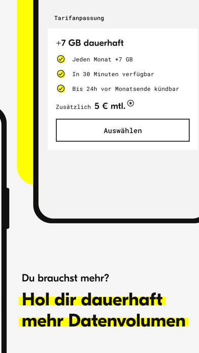 Fraenk: Die Mobilfunk App App-Screenshot