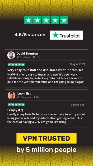 HotVPN Fast & secure App screenshot #2
