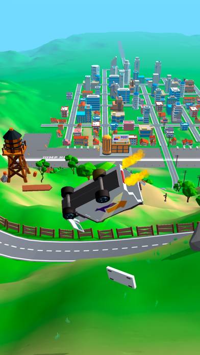 Crash Delivery: car jumping Schermata dell'app #1