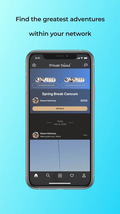 Private Island App screenshot