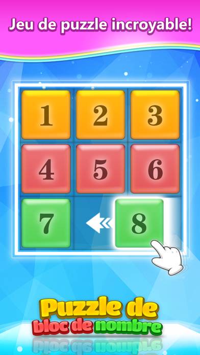 Number Block Puzzle. Скриншот приложения #1