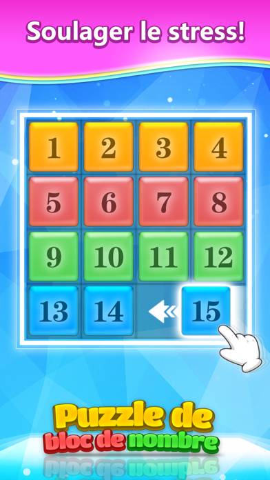 Number Block Puzzle. Captura de pantalla de la aplicación #2