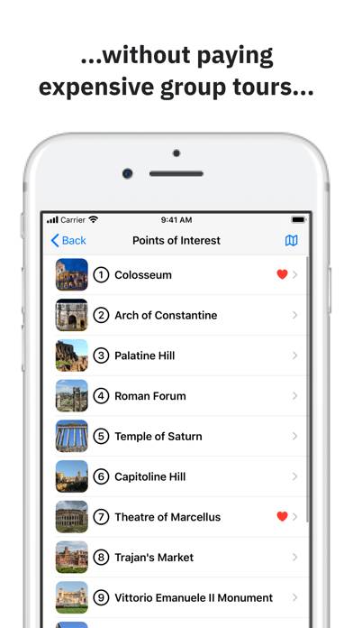 Overview : Rome Travel Guide App screenshot #2