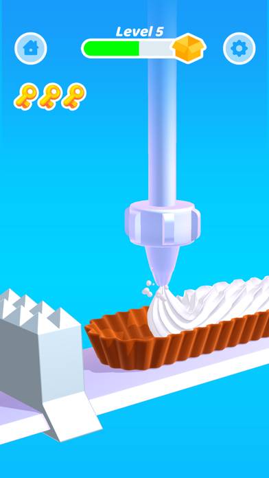 Perfect Cream: Dessert Games Captura de pantalla de la aplicación #2