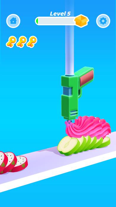 Perfect Cream: Dessert Games Captura de pantalla de la aplicación #5