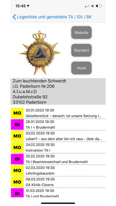 TA Reisen App-Screenshot #3