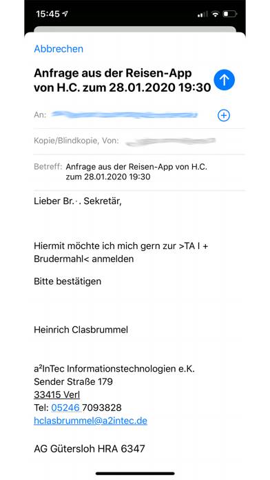TA Reisen App screenshot #4