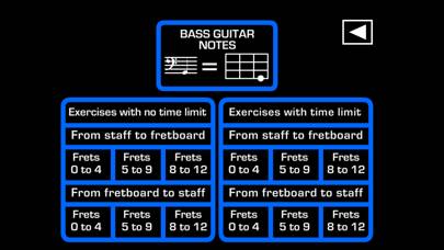 Bass Guitar Notes PRO App screenshot #1