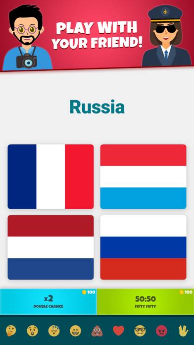 Flags 2: Map Schermata dell'app #4
