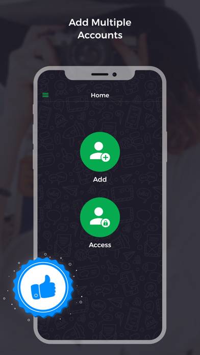 Multi Chat for WhatsApp Schermata dell'app #2
