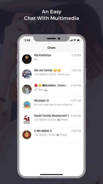 Multi Chat for WhatsApp Schermata dell'app #5