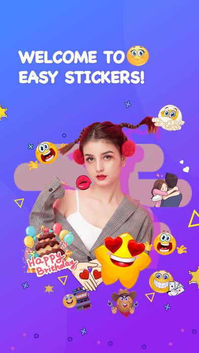Easy Stickers Schermata dell'app #1