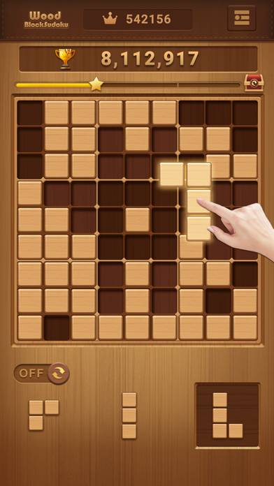 Block Puzzle-Wood Sudoku Game Captura de pantalla de la aplicación #3