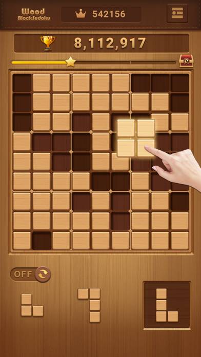 Block Puzzle-Wood Sudoku Game Captura de pantalla de la aplicación #4