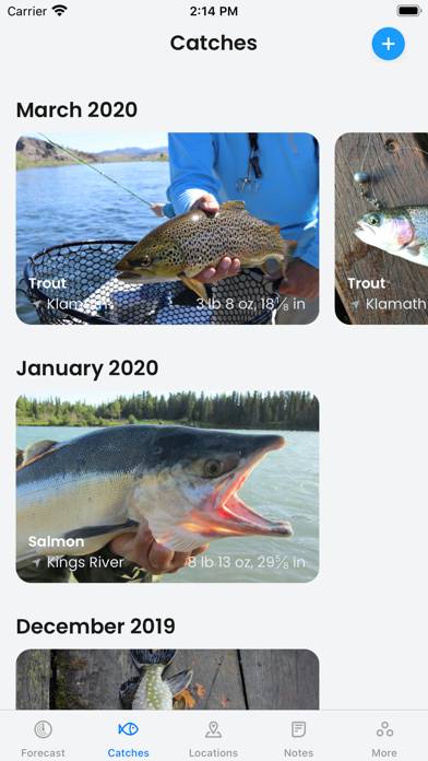 Angler: The Fishing App App skärmdump #4