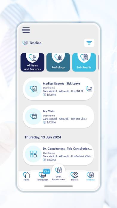 Care Medical App screenshot