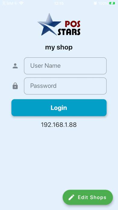 Pos Stars Shop Manager App screenshot