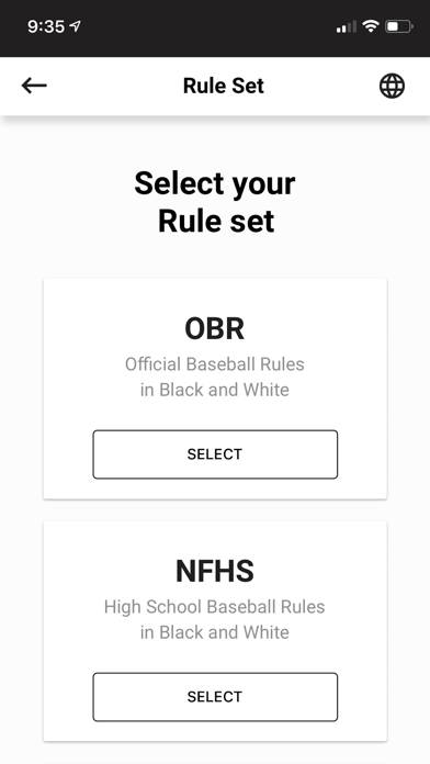 Baseball Rules App screenshot #2