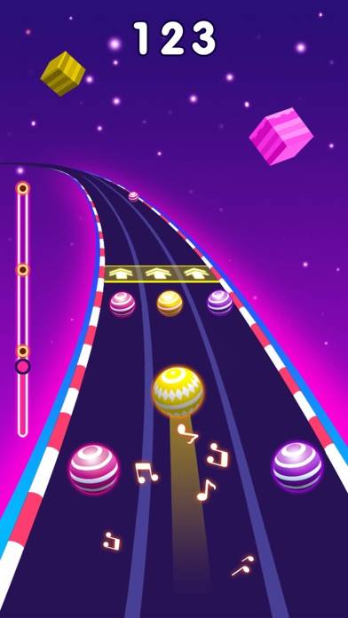 Color Ball Race-Music Game