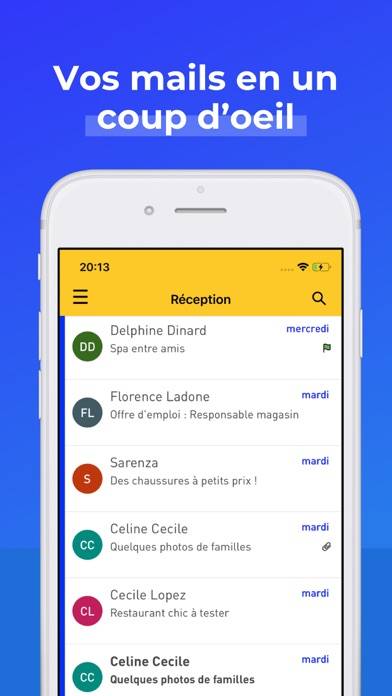 Laposte.net – Votre boîte mail App screenshot #3