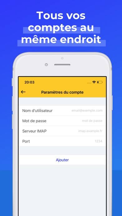 Laposte.net – Votre boîte mail App screenshot #5