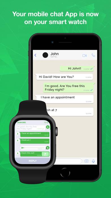 ChatWatch : Text from Watch Captura de pantalla de la aplicación #1