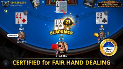Blackjack Championship App skärmdump #1