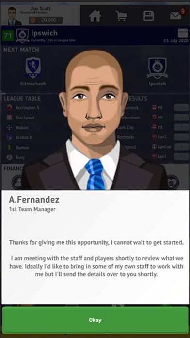Club Soccer Director 2021 Schermata dell'app #3