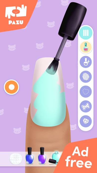 Girls Nail Salon Captura de pantalla de la aplicación #1