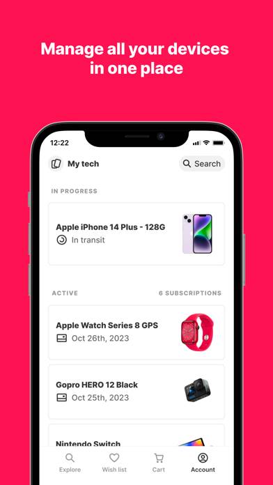 Grover – rent tech flexibly App-Screenshot #3