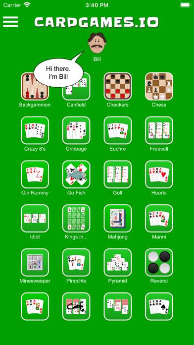 CardGames.io App skärmdump #1
