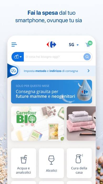 Carrefour Italia Schermata dell'app