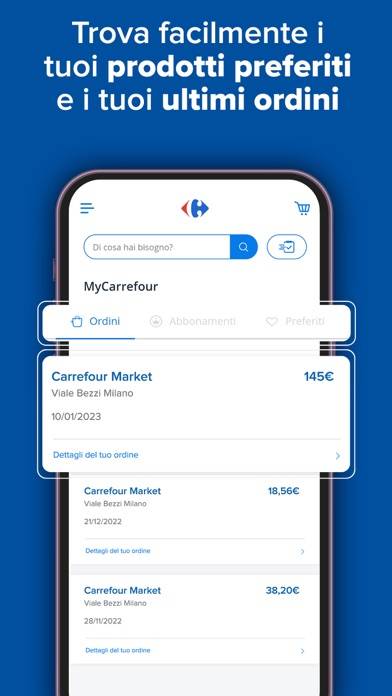 Carrefour Italia Schermata dell'app